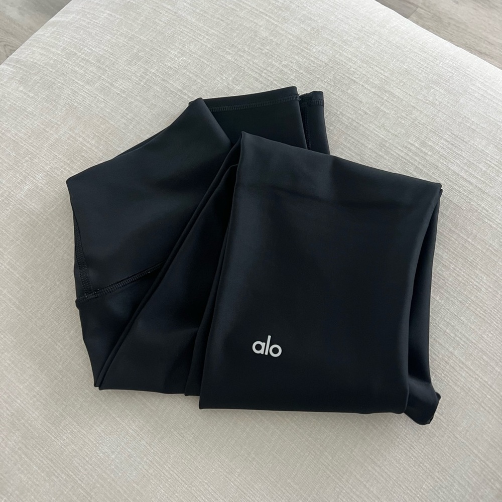 ALO 7/8 airlift high waist leggings black medium